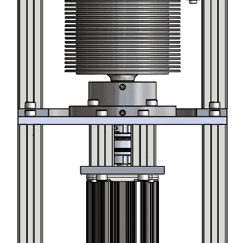 Chiral separator drawing by NOVO Engineering
