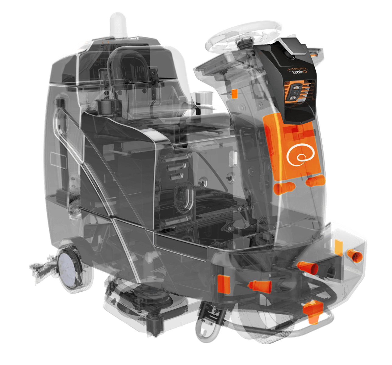 Autonomous Industrial Floor Scrubber Autonomous Industrial Floor Scrubber - Transparency