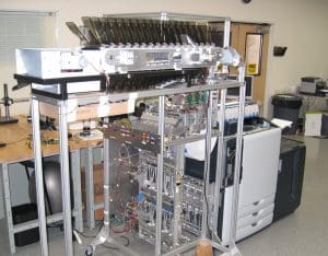 2-Axis cutter and sorter-stacker high-speed photo finishing system under development